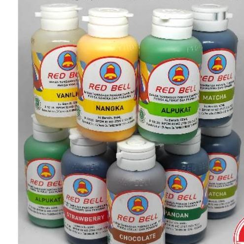 NEW (55 ml) REDBELL PASTA Aneka Varian Rasa PERISA & PEWARNA Baking pasta matcha kemasan pasta