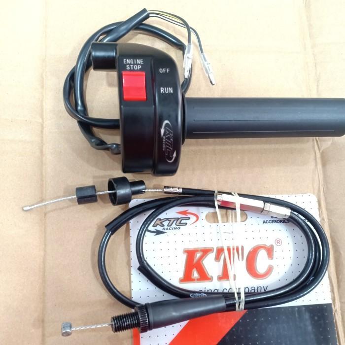 Ada Stok gas spontan ktc racing on off rx king/ gas kontan ktc engine cut rx-k