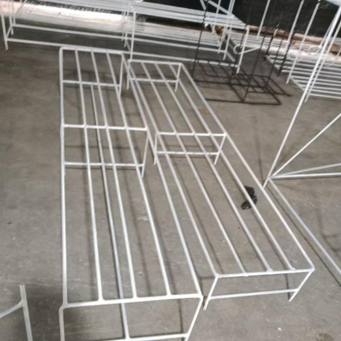 Premium 1 Meter/Rak Tanaman/Rak Bunga Murah/Rak Bunga Besi/Standing Pot Besi Original