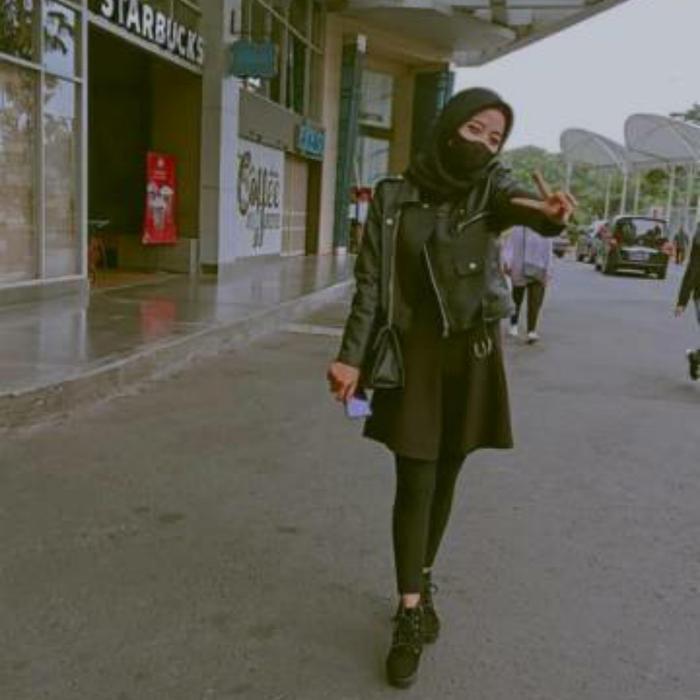 Jaket Kulit Wanita Crop Blazer Top Pendek Korea Hijab Fashion Cr Tbk