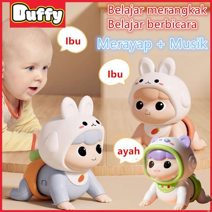 Duffy Toys Mainan Bayi Crawling Doll / Boneka Bayi Merangkak / Mainan Merangkak / Boneka Bayi /