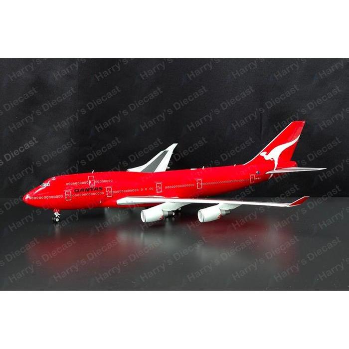 1/200 B747-400 Qantas - All Red By Jc Wings