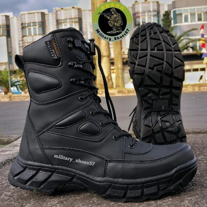 sepatu pdl tni polri satpam scurity satpol model venom safety boots original caanggo militery