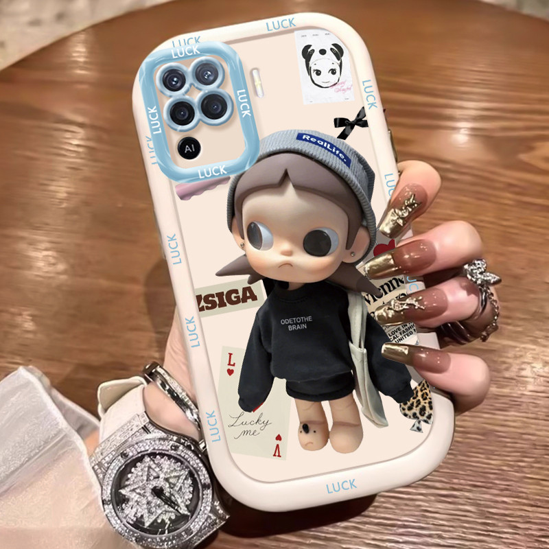 Casing Hp untuk OPPO A94 Reno 5F Reno5 F Reno 5 Lite F19 Pro Case Boneka Pop Kasing silikon Cesing W