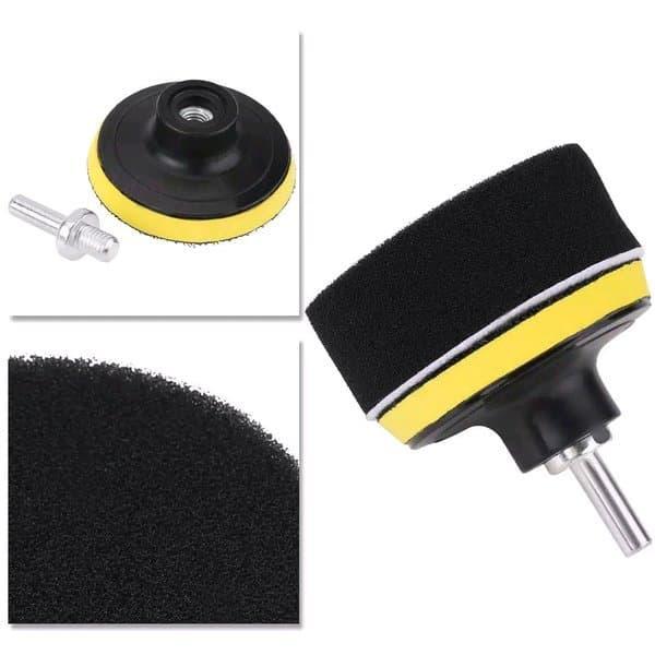 Alat Poles Body Motor dan Mobil 12pcs sponge Polishing kit paket poles