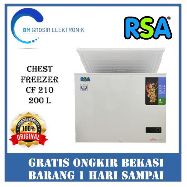 RSA CF 210 Chest Freezer (200 L) Freezer Box Tahan Dingin Lama