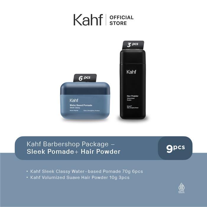 Kahf Barbershop Package - Pomade And Hair Powder