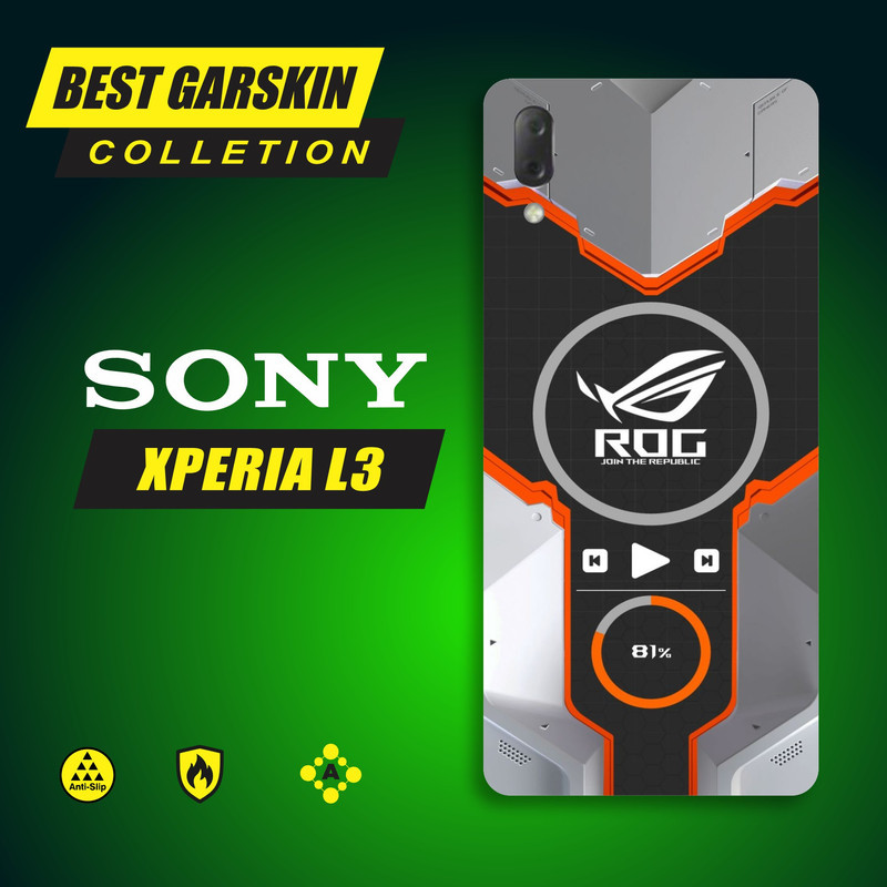 Garskin SONY XPERIA L3 Custom – Skin HP / Stiker HP / Case Sticker – Anti Gores – Bisa Custom Foto S