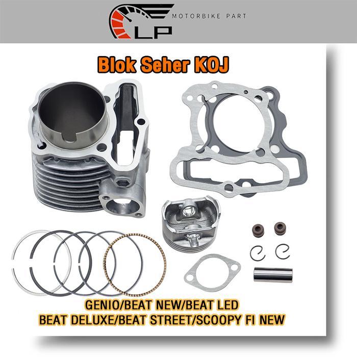 Blok Seher Boring Paket Bore Up Krt Genio Beat New Beat Led Beat Deluxe Beat Street Scoopy Fi New