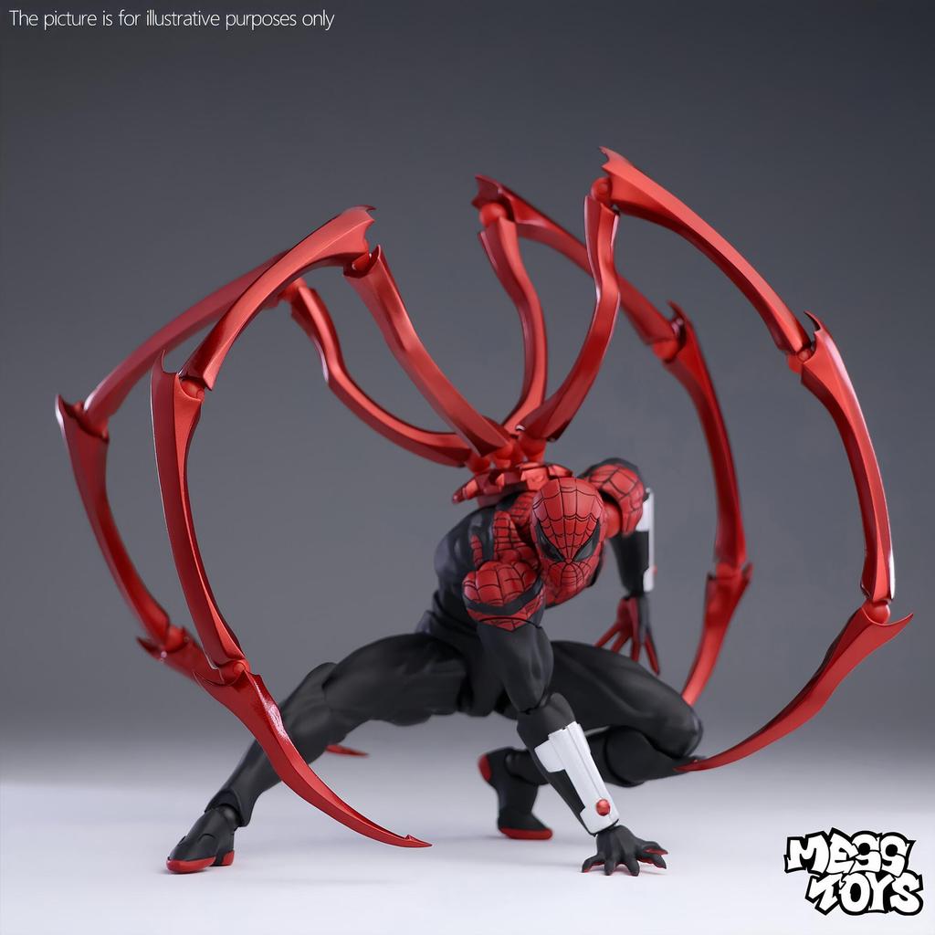 In Stock MessToys Superior Spiderman Figure Mess Toys Superior Spider Man Action Figure CT Toys