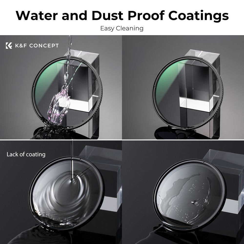 K&F CONCEPT CPL Filter 28 Layer Circular Polarizing Filter Multi-coated Polarized Filter NANO-X