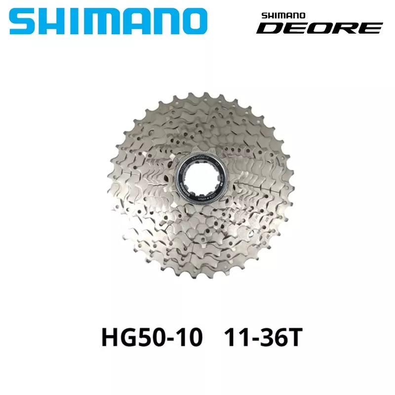 Shimano Deore 10 Speed Bike Cassette M6000 M4100 HG50 CS-M4100 10S 10V SLX XT MTB Mountain Bicycle