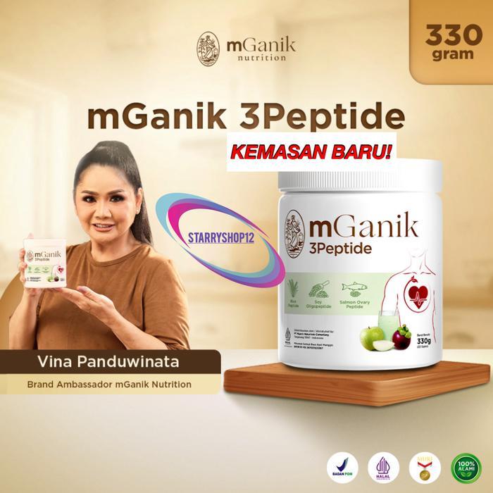 mGanik 3peptide peptide suplemen jantung apel manggis MGANIK PEPTIDE