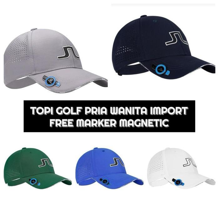 Wilson - Topi Golf J.Lindeberg New High Quality Topi Golf Pria Wanita Import Olahraga Outdoor