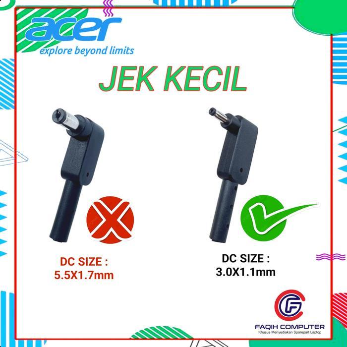 Charger Adaptor Cas Ori Acer Swift 3 Sf314-54 Sf314-52 19V~3.42A 65W