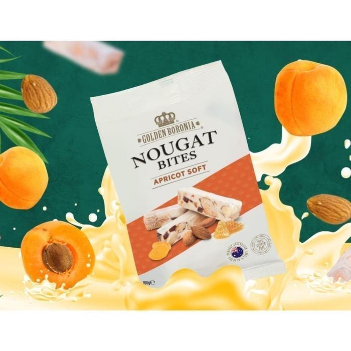 Golden Boronia Almond Nougat 100Gram Asal Australia Terlaris