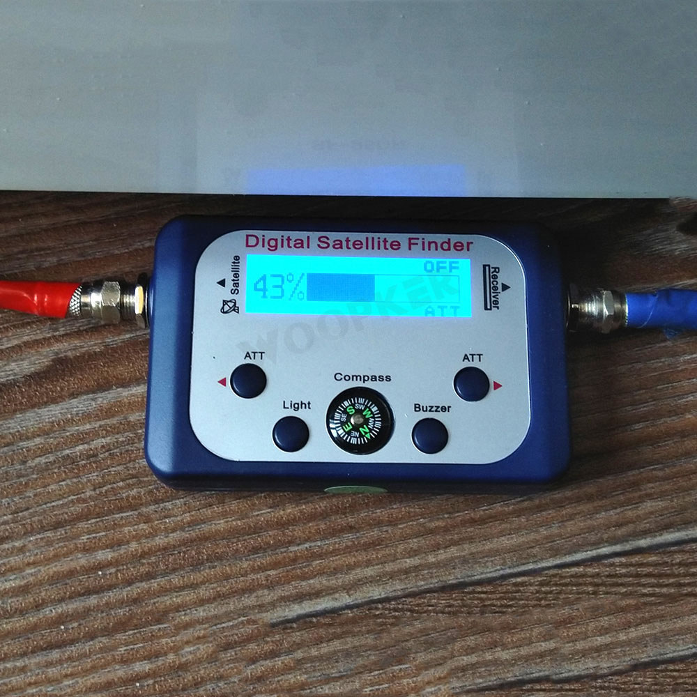 Woopker Digital Sat-finder Satellite Finder Signal Meter Tester with LCD Display