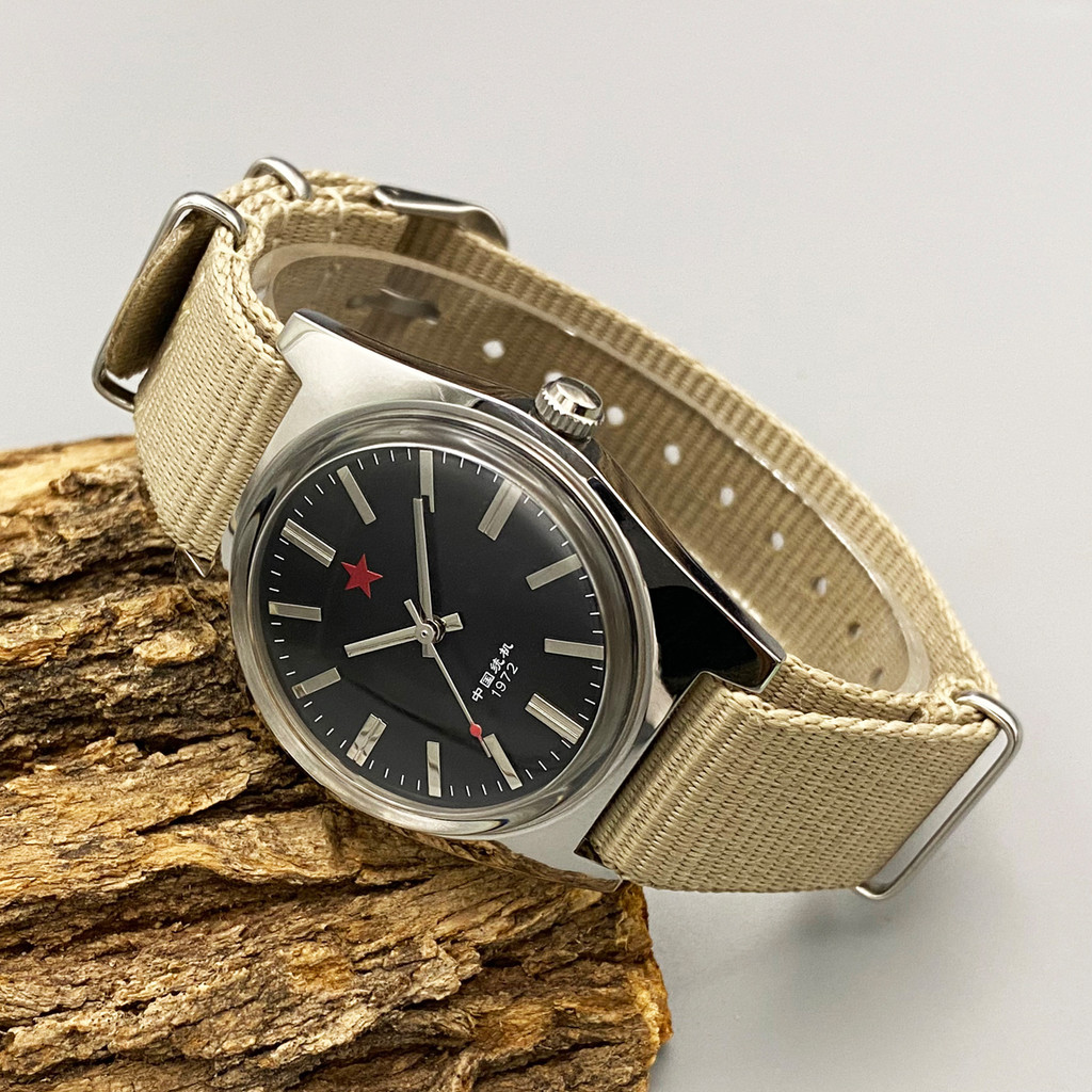 Men's mechanical watch 36MM men's watch Stainless steel watch 7120 Manual winding mechanical watch