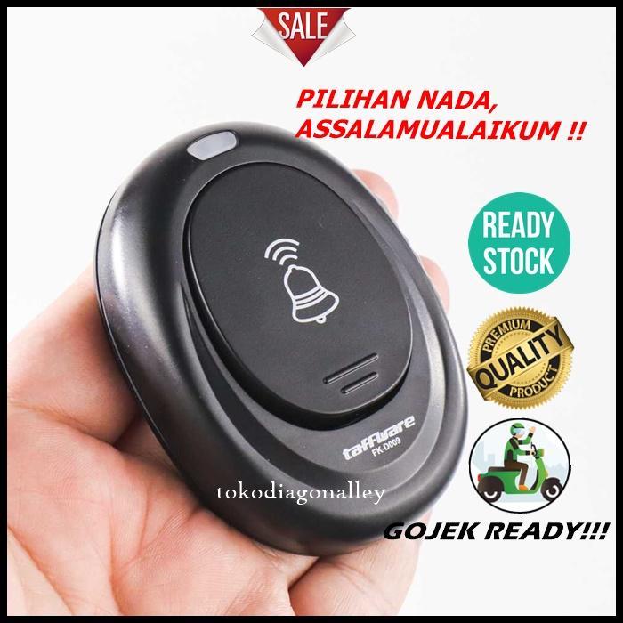 Bel Pintu Wireless Assalamualaikum Anti Air Bel Salam Bel Nada Salam