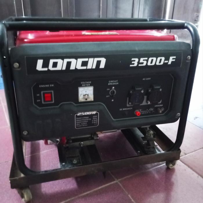 LONCIN 3500 F GENSET GENERATOR BENSIN PRAKTIS BERMANFAAT