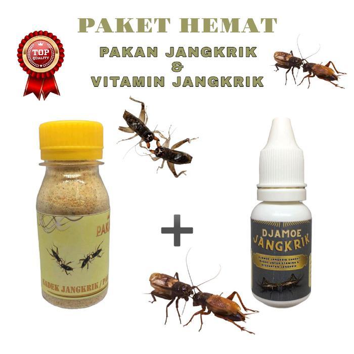 Promo Pakan Jangkrik Aduan Dan Vitamin Jangkrik Fighter Menjadikan Jangkrik Garang Dan Kuat