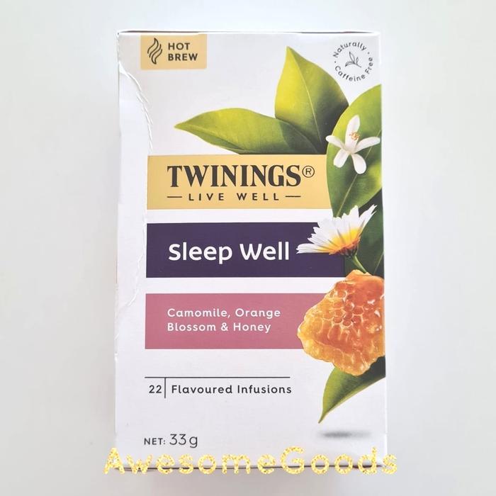 Twinings Live Well Hot Brew Sleep Well 22 tea bags