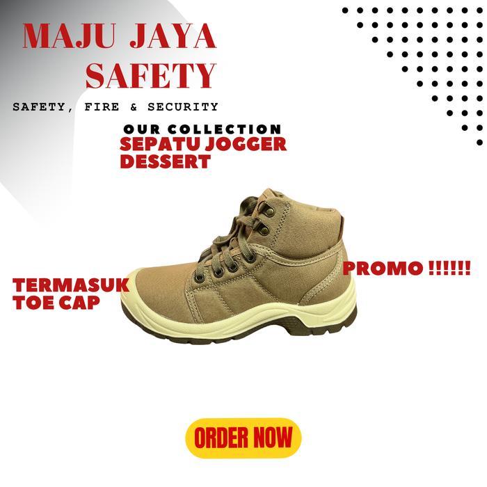 ASLI SEPATU SAFETY SHOES JOGGER DESERT SAFETY SHOES BERSERTIFIKAT READY STOCK