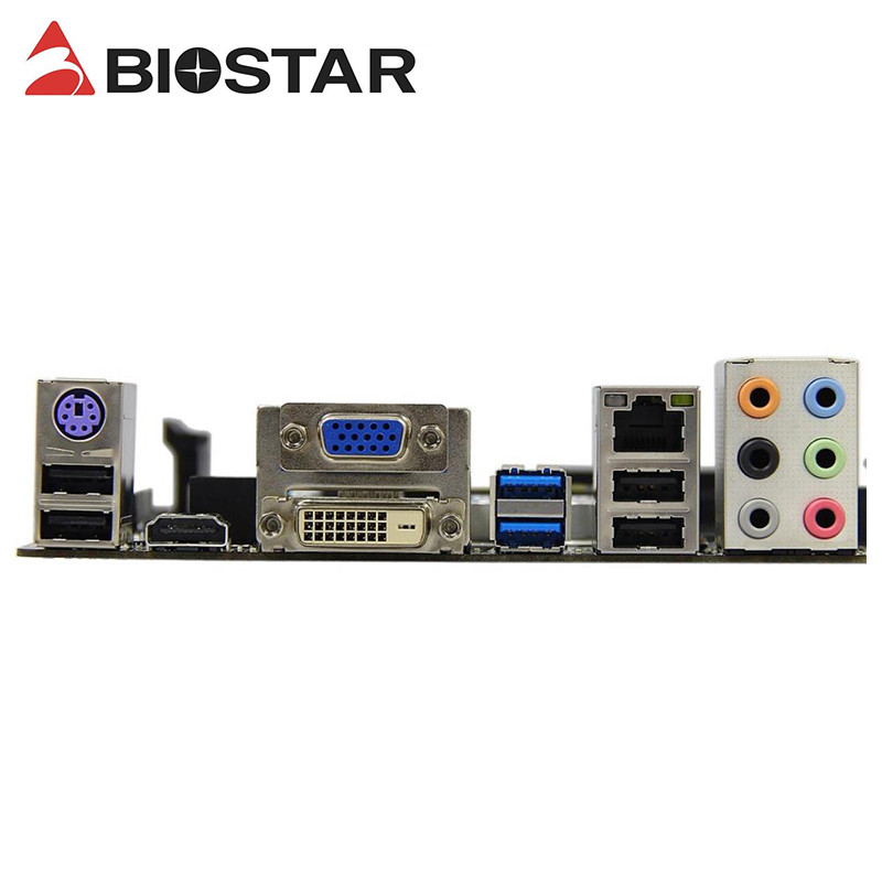 H77 H77S Original Used Motherboard Biostar Hi-Fi H77S Lga 1155 Ddr3