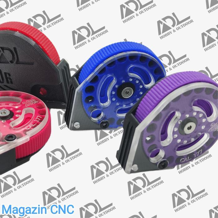 Magazine 20round OTOMATIS CNC