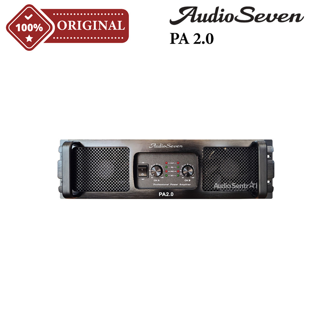 Power Amplifier 2 Channel AUDIO SEVEN PA 2.0 | PA 20 Original 2 x 4000 Watt