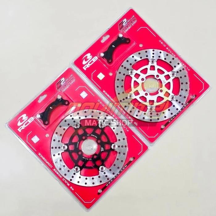 Piringan Cakram Rcb E2+ 260Mm Disc Brake Depan Fitting Floating Yamaha Mio Sporty Soul Fino