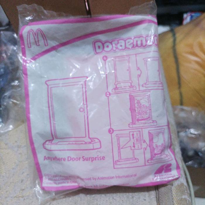HOT SALE ANYWHERE DOOR SURPRISE DORAEMON HAPPY MEAL MC DONALDS 2021 SUPER RARE TERMURAH