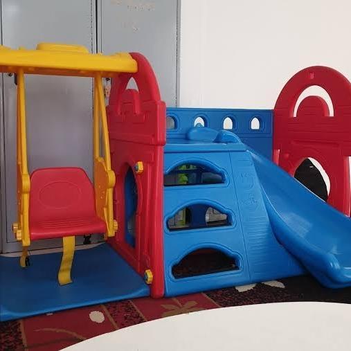 Sewa Mainan Ayunan Perosotan Bayi Haenim Castle Swing N Slide Jakarta Pasti Promo