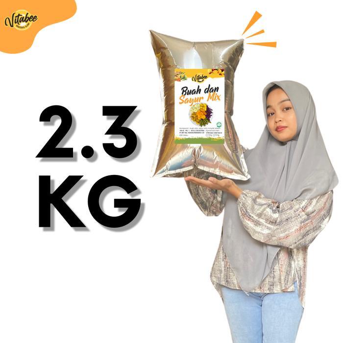 Yummy FIONA 2,3KG Kripik Buah Sayur Mix - apel nangka okra wortel Food Snack