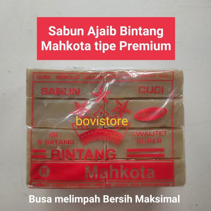 Sabun Bintang Mahkota tipe Premium