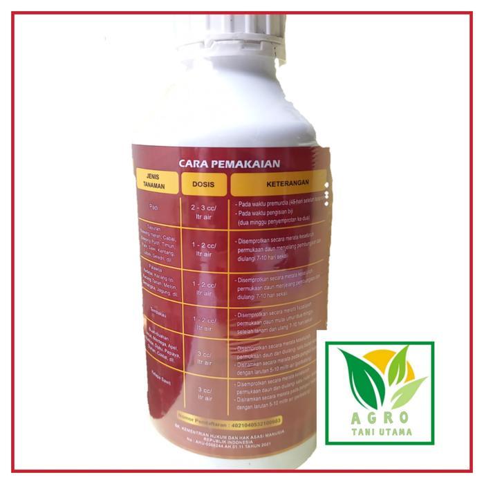 Pupuk Kcl Cair Archa 1 Liter Booster Malai Pembuahan Tanaman