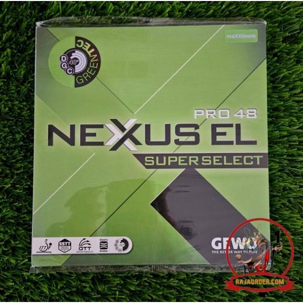 ZENITHERTT// GEWO NEXXUS EL PRO 48 SUPERSELECT - KARET PINGPONG RUBBER TENIS MEJA