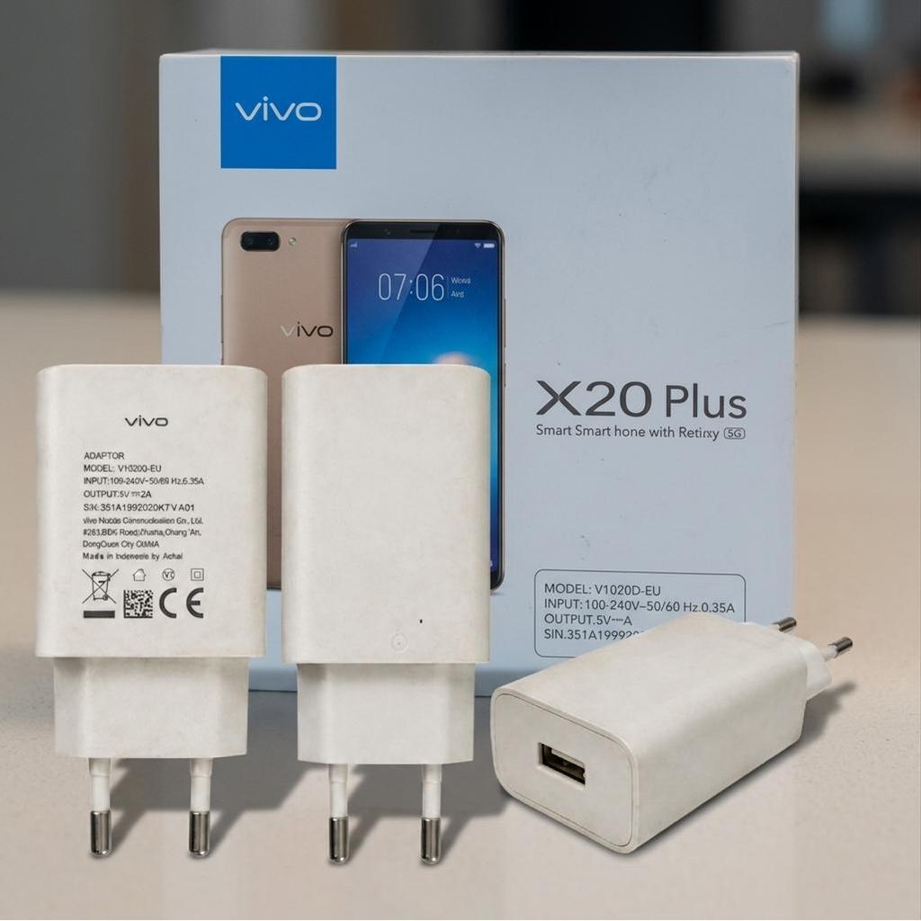 Charger HP Vivo V1020D-EU Original Bekas Cas Original Cocok Vivo X20 Plus