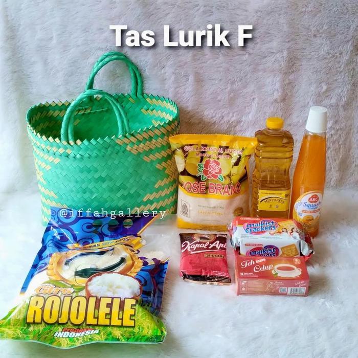 Sembako Lurik Paket Sembako Tas Lurik F Sembako Ramadhan dan Parcel Lebaran Lurik F Sembako Ramadhan
