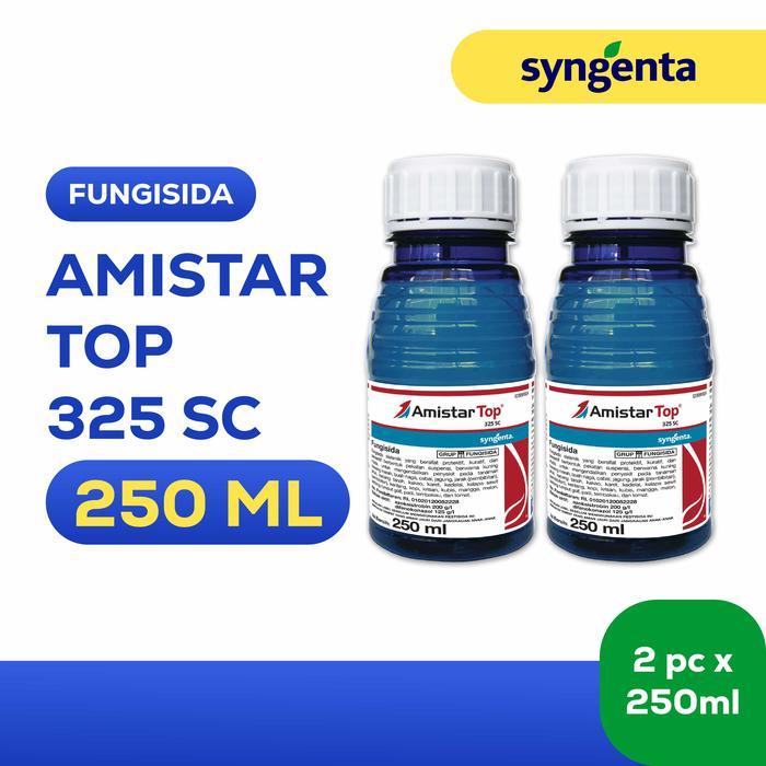 Fungisida Sistemik Cair 250 ml untuk Mengendalikan Penyakit Tanaman, 2 Pcs