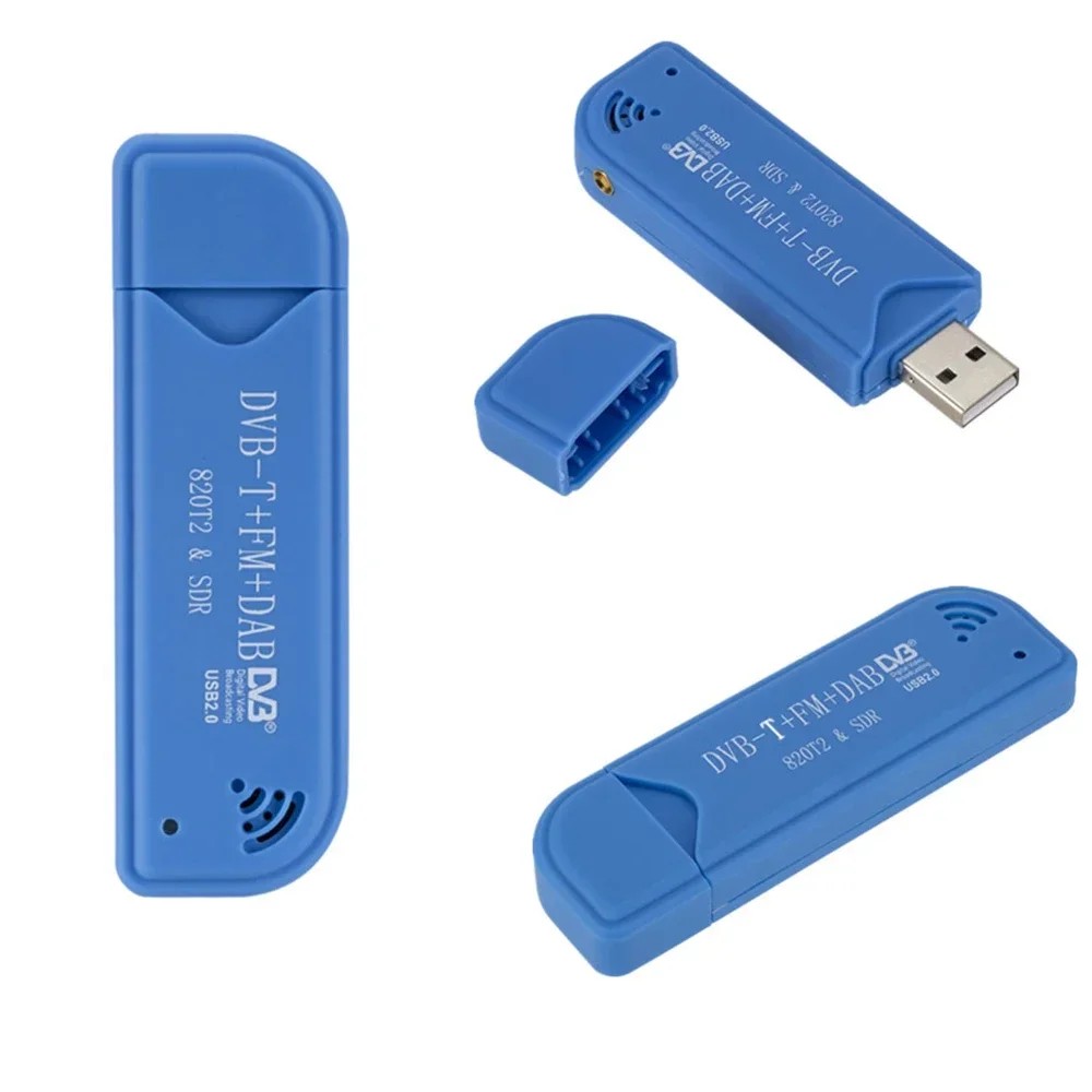 Mini Portable TV stick 820T2 FC0012 Digital USB 2.0 TV Stick DVB-T + DAB + FM RTL2832U Support SDR