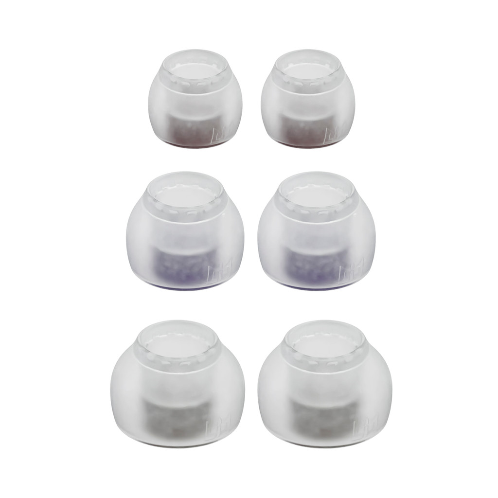 TRI Clarion Silicone Earphone Eartips 3 Pairs for S/M/L Size In Ear Monitor Headphone Accessories