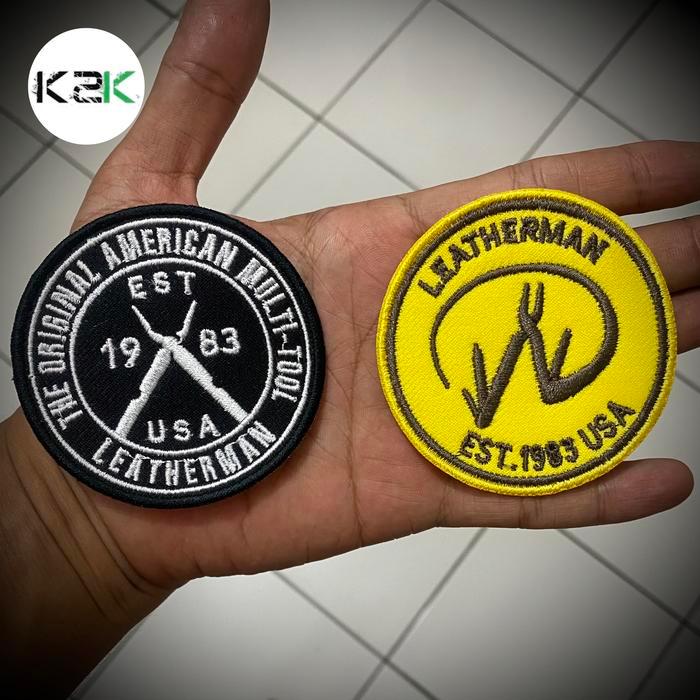 DISKON Leatherman patch hemblem wave charge skeletool signal pst crunch micra