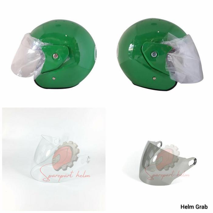 "New" Kaca Helm Ojek Online Visor Helm Ojek Online