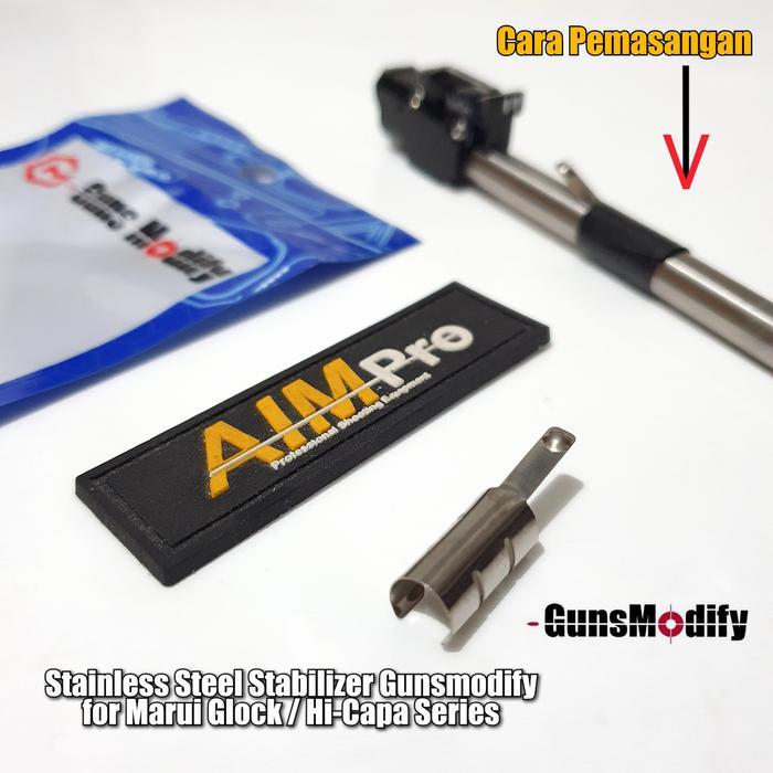 Cnc Outer Stabilizer Guns Modify for Marui / TM G17 / Hi Capa / WE