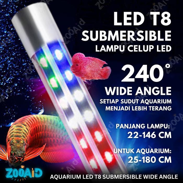 LED CELUP SUBMERSIBLE / LED CELUP AQUARIUM / LAMPU LED AQUARIUM CELUP