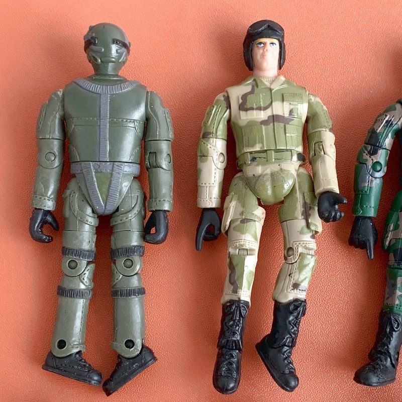 Random Pick 3.75'' World Peacekeepers Power Team Elite US Army Military Infantry Camo Mustache