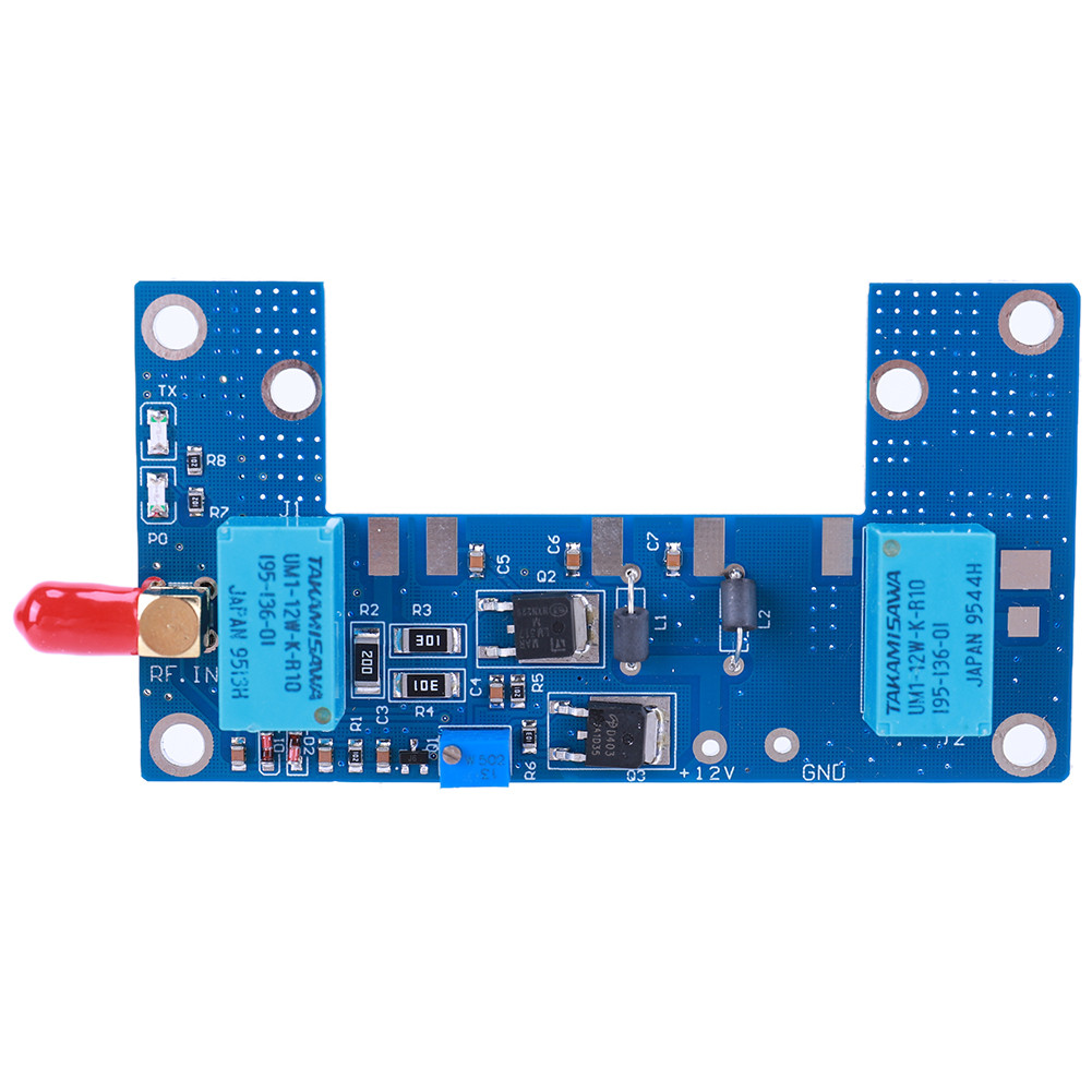 80W UHF VHF RF Power Amplifier Board 1-5W Professional RF PCB Module Increase Transmission Power U/V