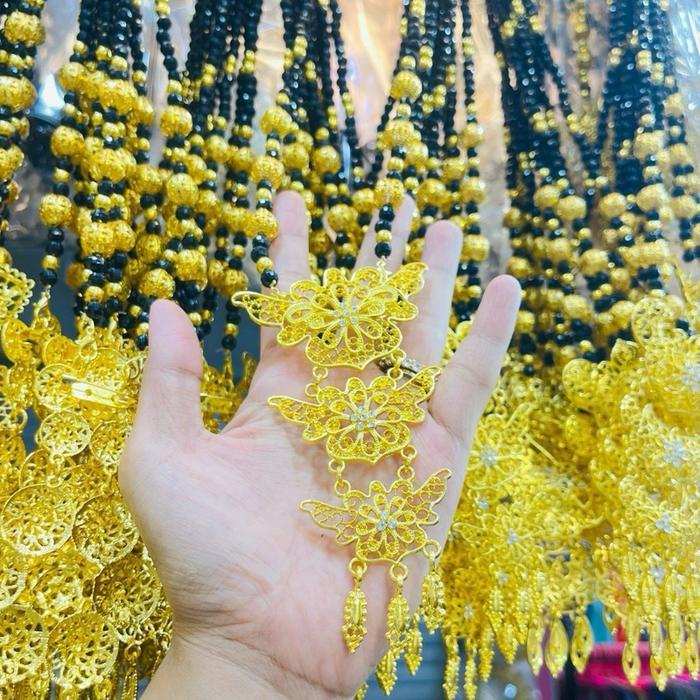 Kalung bros kebaya / kalung baju bodo