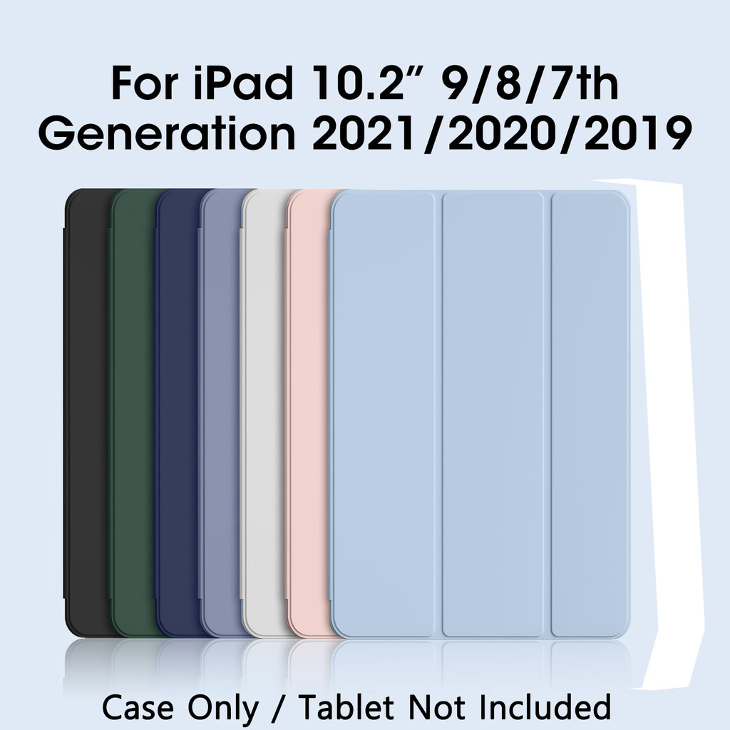 For iPad 9th Generation Case 2021/iPad 8th Generation Case 2020 10.2 Inch Magnetic Cover, iPad 7th